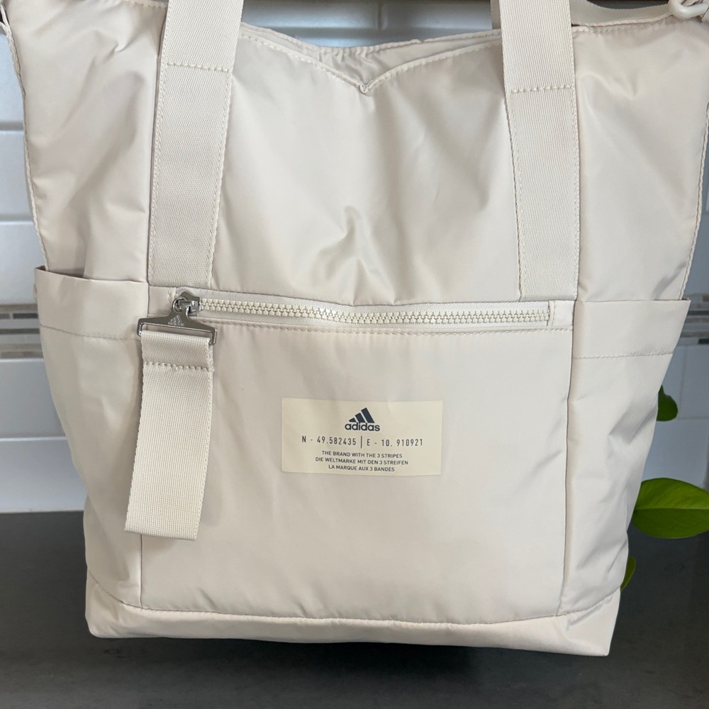 Adidas Off-White Tote Bag